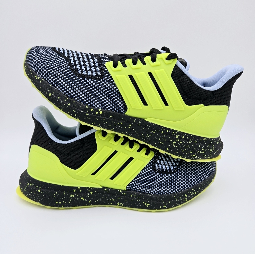 Adidas ULTRADREAM DNA J Black/Solar Slime Kid's Sneakers JQ7346 #A11 - Picture 2 of 9